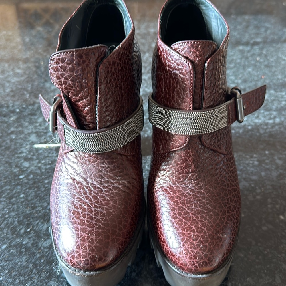 Bruno Cucinelli Ankle Boots, 38.5